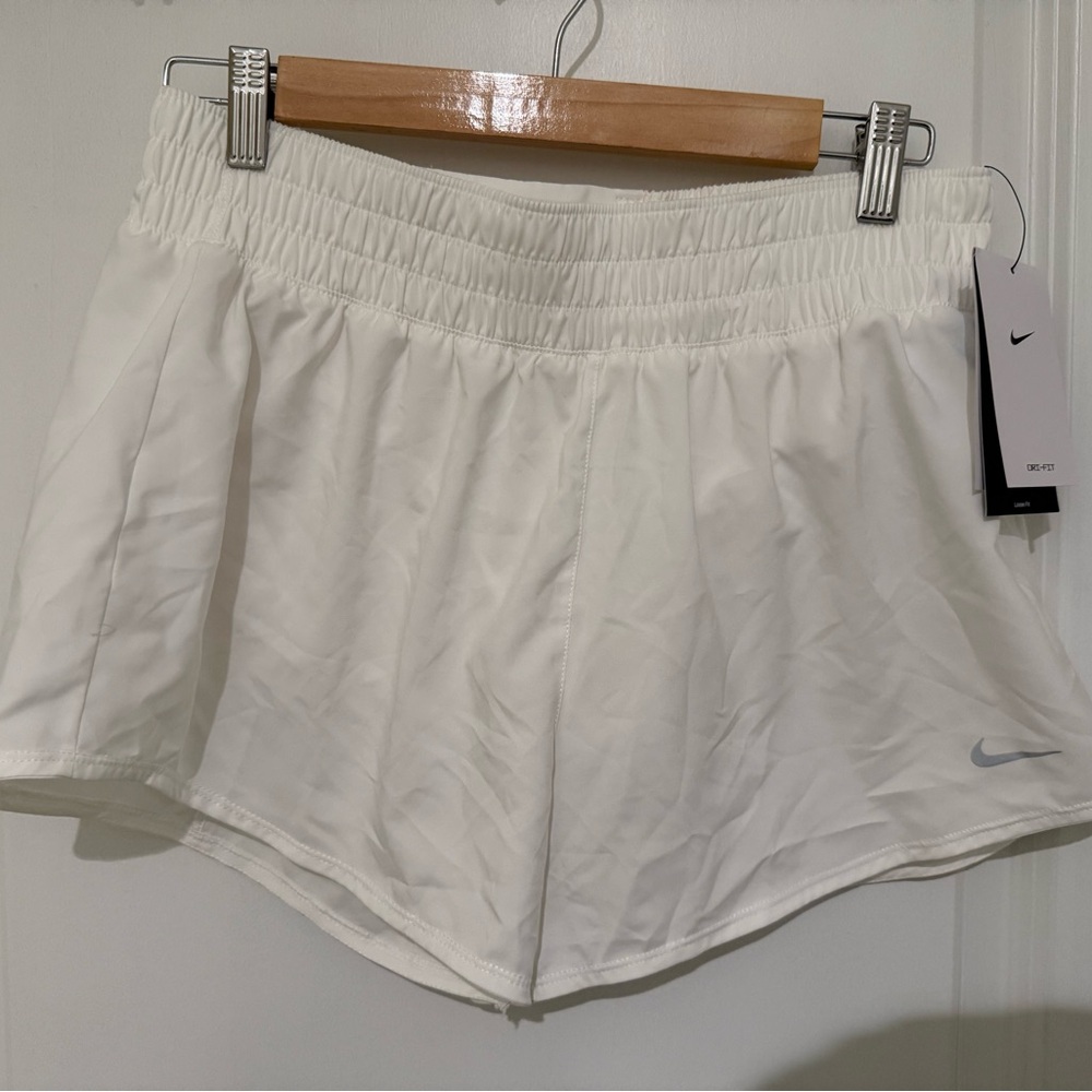 Nike Dri-FIT White Shorts